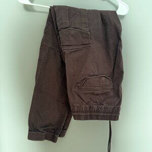 H&M Brown Slim Fit Cargo Pants | Small